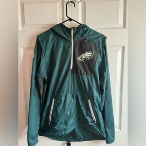 Green and Black Nike Philadelphia Eagles hoodie. Size Small.
